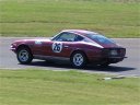 Rear and side, on the track