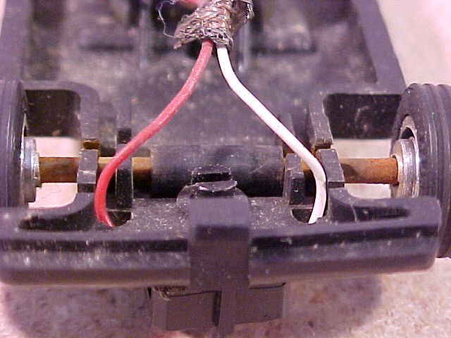 Rusty front axle