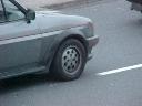 Pepperpot wheel on grey XR2i, front