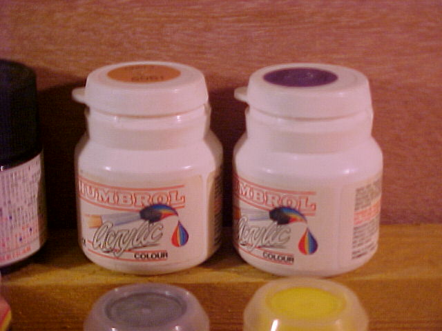 Humbrol acrylic Colour