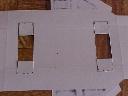 Cut out and fold back wheel reinforcers